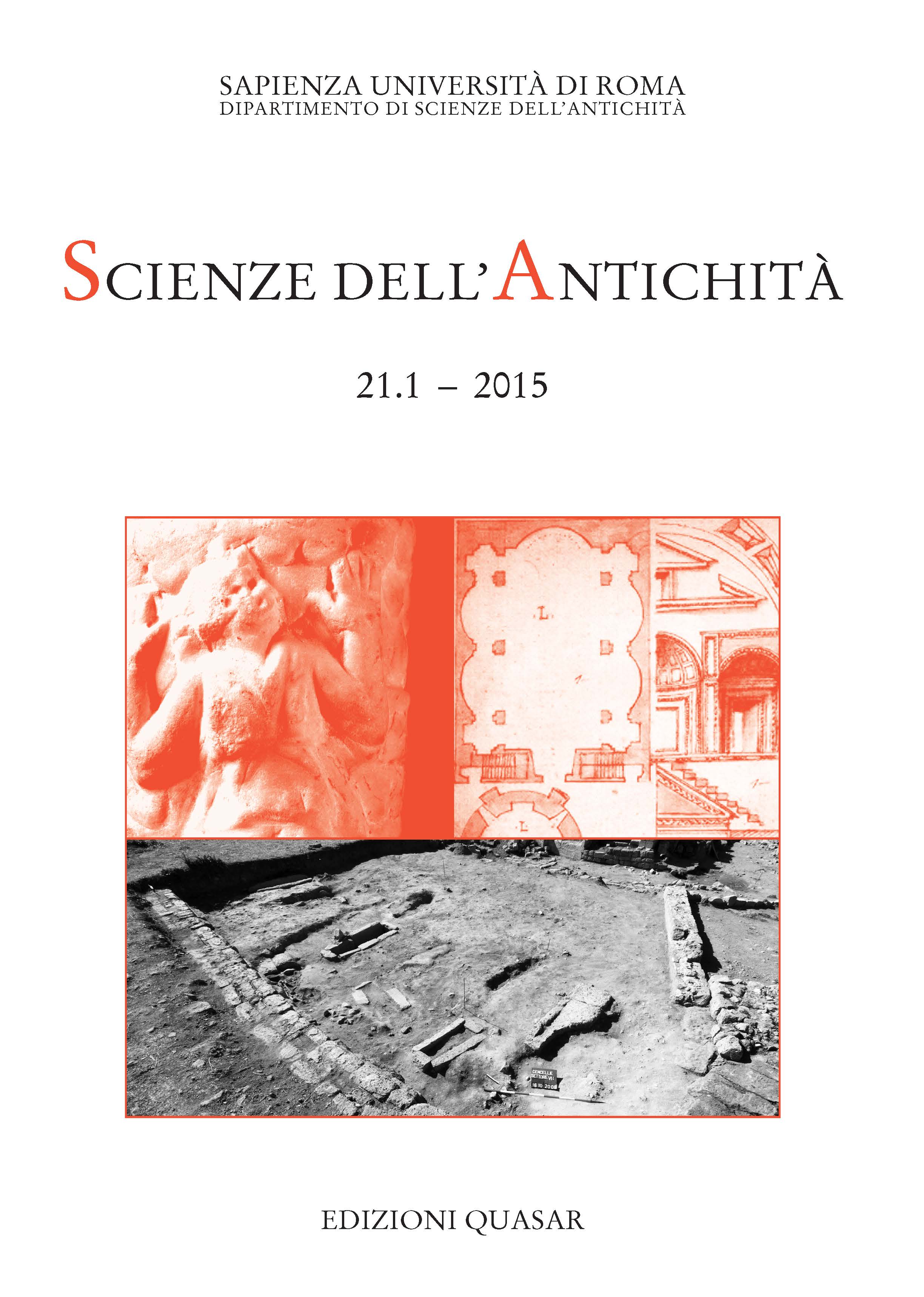 Copertina volume 21.1