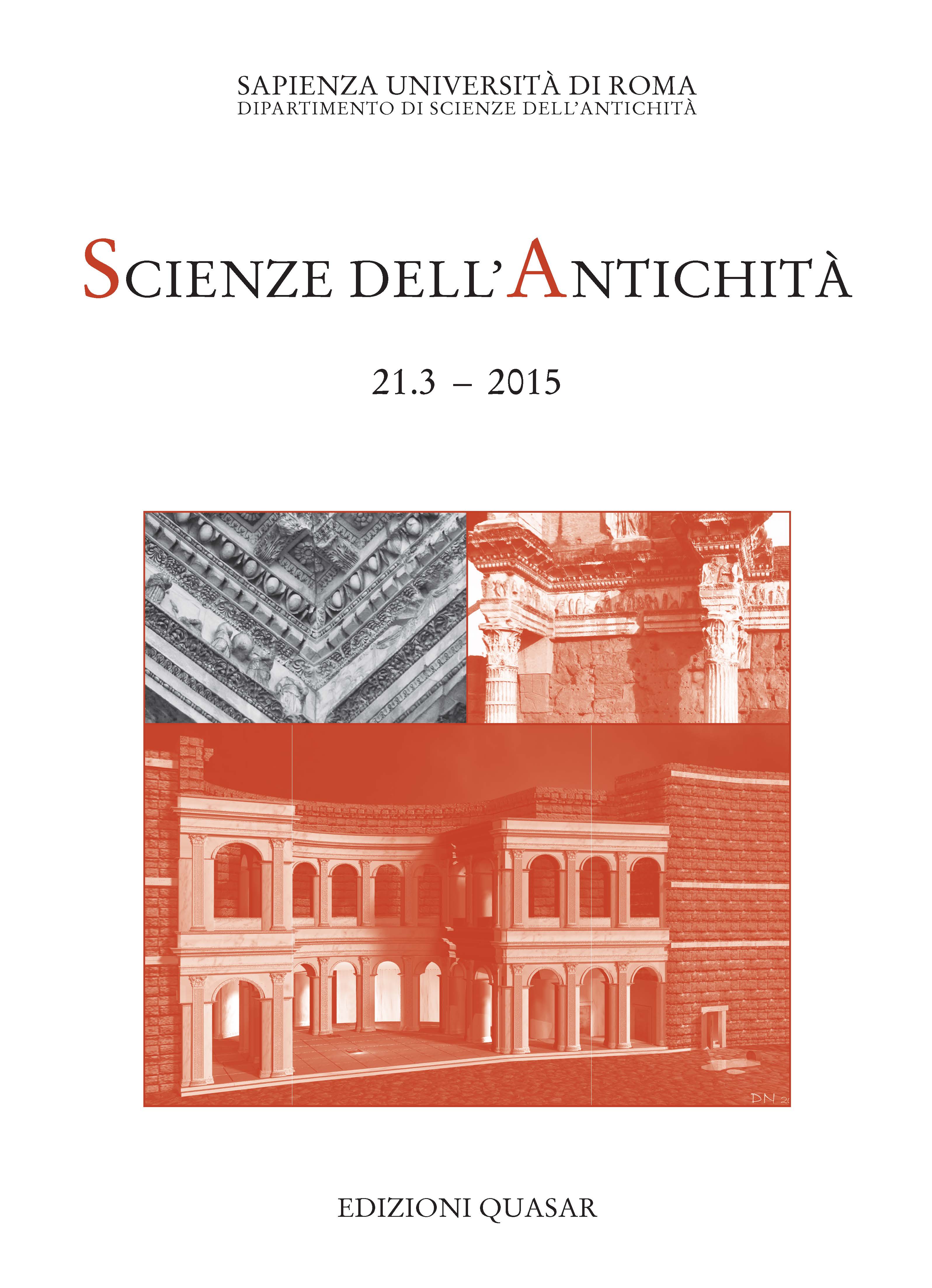 Copertina volume 21.3